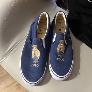Polo Ralph lauren slip on shoes